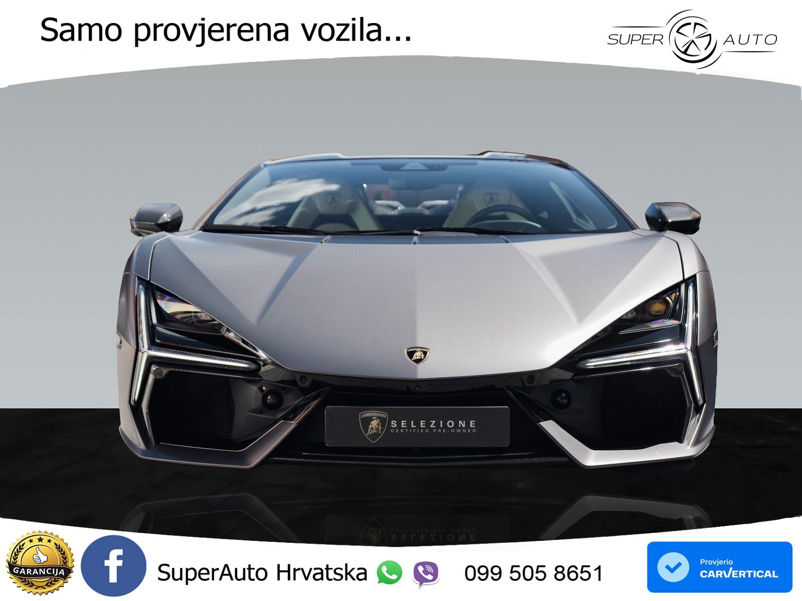 Lamborghini Revuelto 6.5 V12 (1015 KS) 4WD DCT LED+ACC