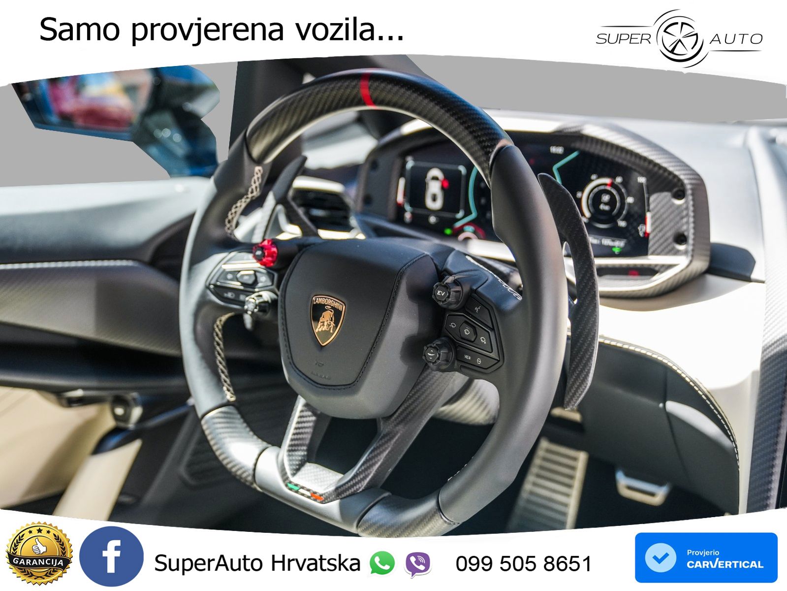 Lamborghini Revuelto 6.5 V12 (1015 KS) 4WD DCT LED+ACC