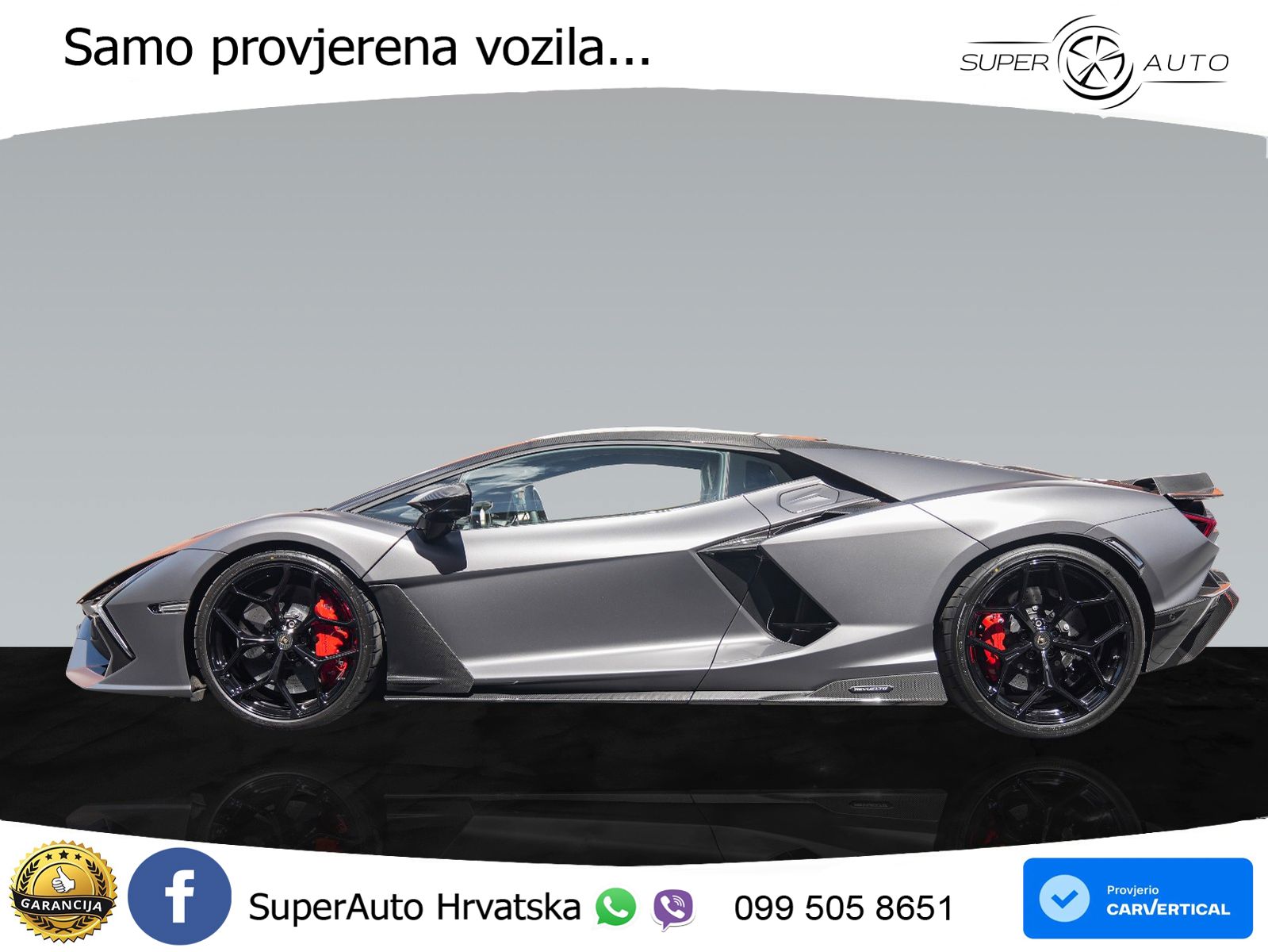 Lamborghini Revuelto 6.5 V12 (1015 KS) 4WD DCT LED+ACC