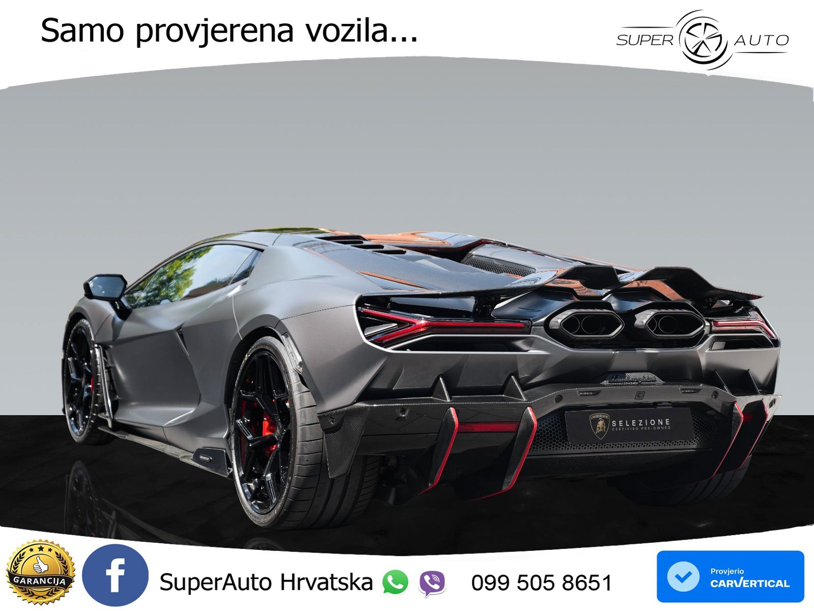 Lamborghini Revuelto 6.5 V12 (1015 KS) 4WD DCT LED+ACC