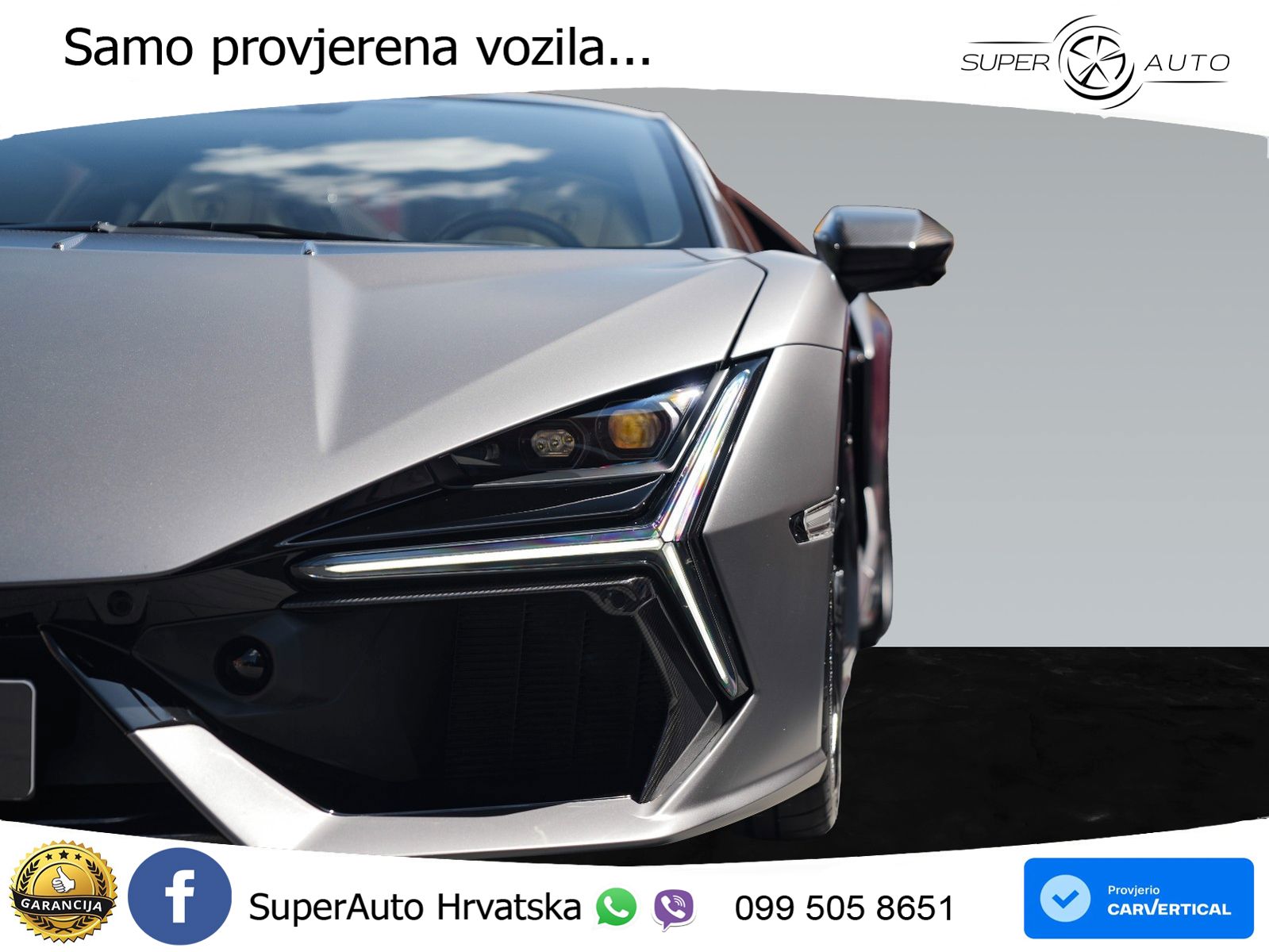 Lamborghini Revuelto 6.5 V12 (1015 KS) 4WD DCT LED+ACC