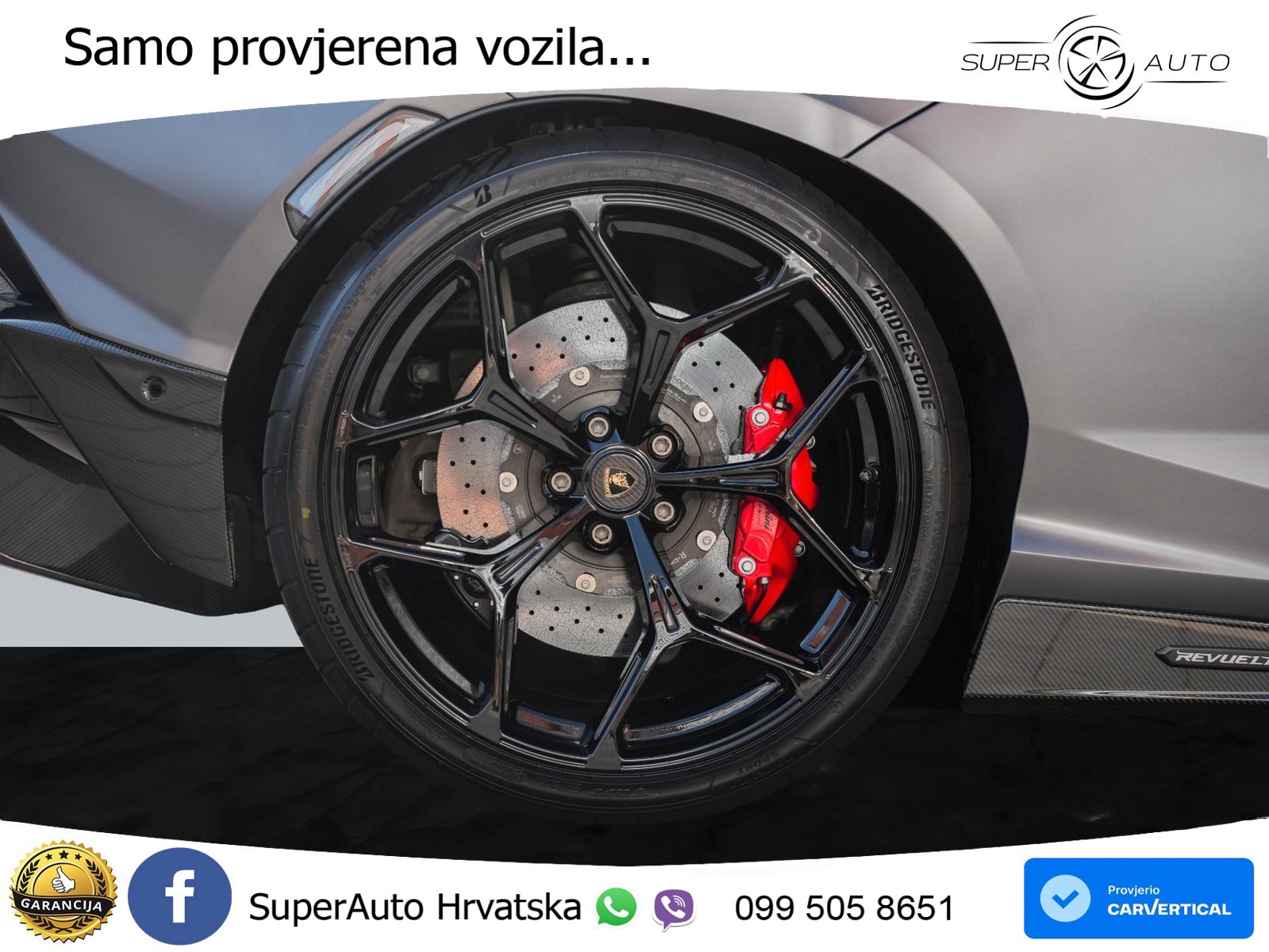Lamborghini Revuelto 6.5 V12 (1015 KS) 4WD DCT LED+ACC