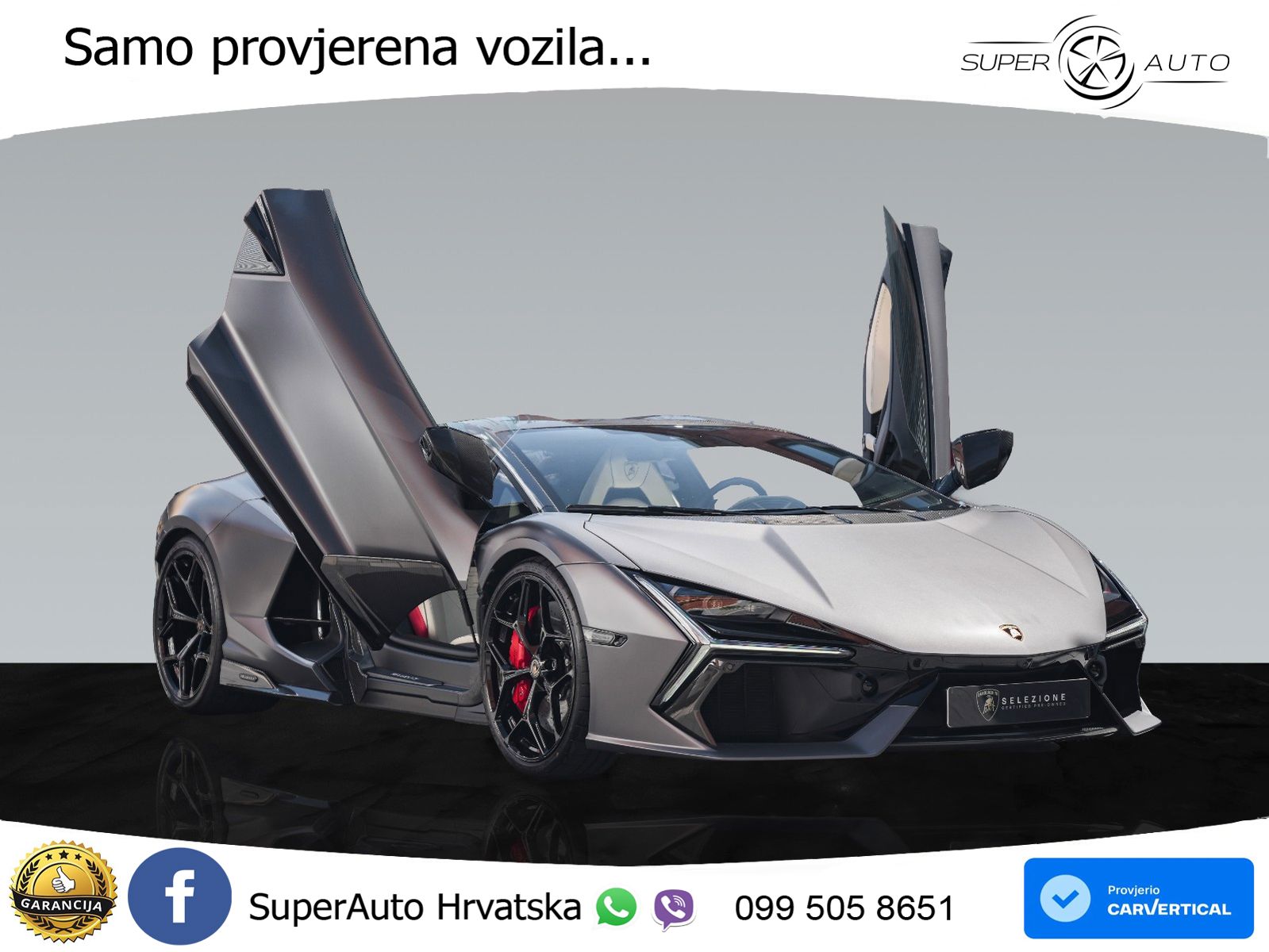 Lamborghini Revuelto 6.5 V12 (1015 KS) 4WD DCT LED+ACC