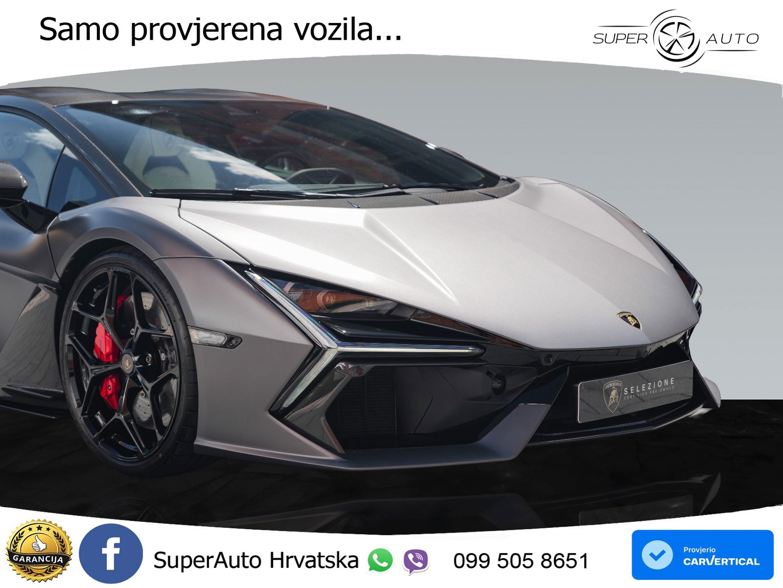 Lamborghini Revuelto 6.5 V12 (1015 KS) 4WD DCT LED+ACC