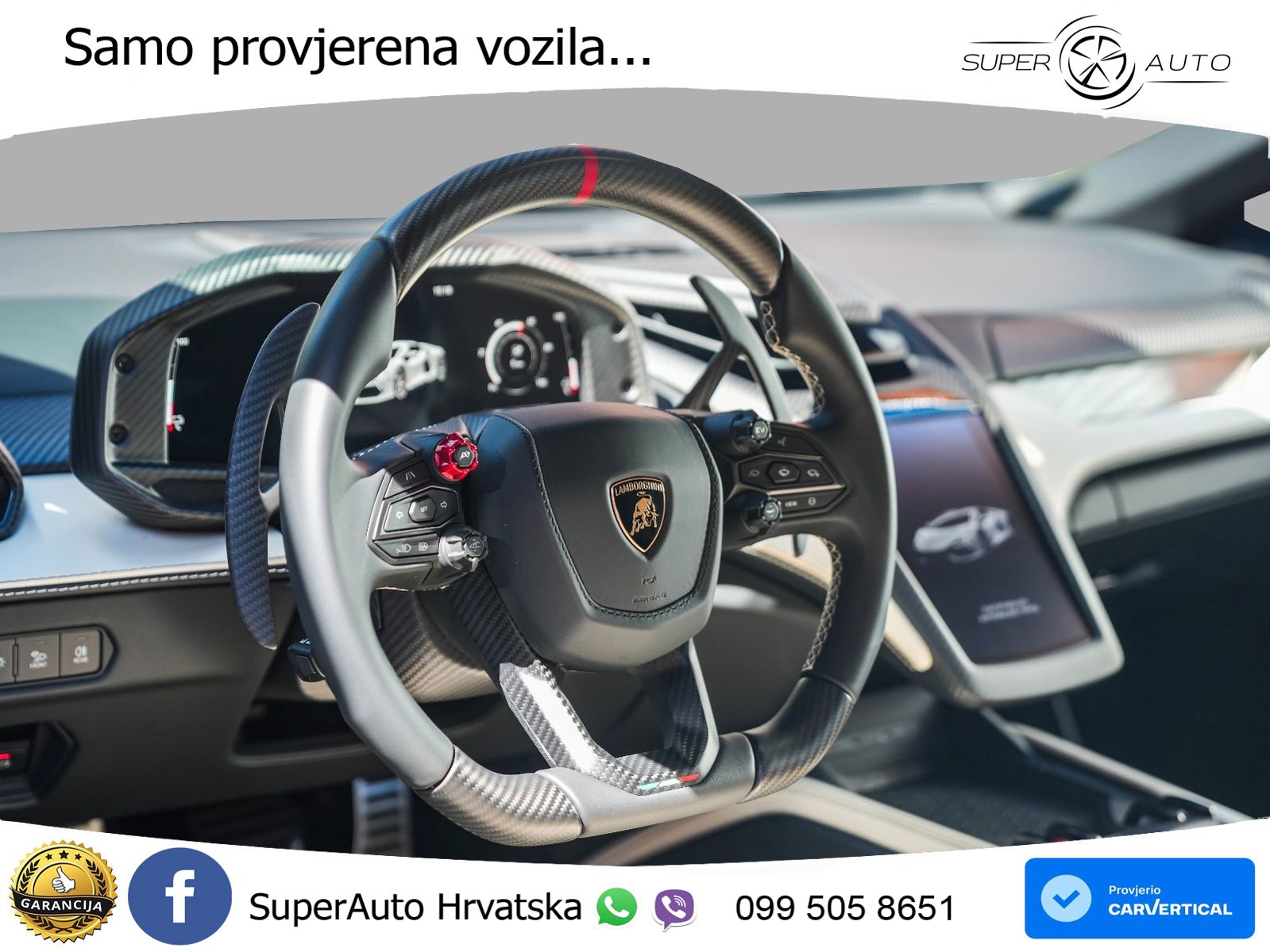 Lamborghini Revuelto 6.5 V12 (1015 KS) 4WD DCT LED+ACC