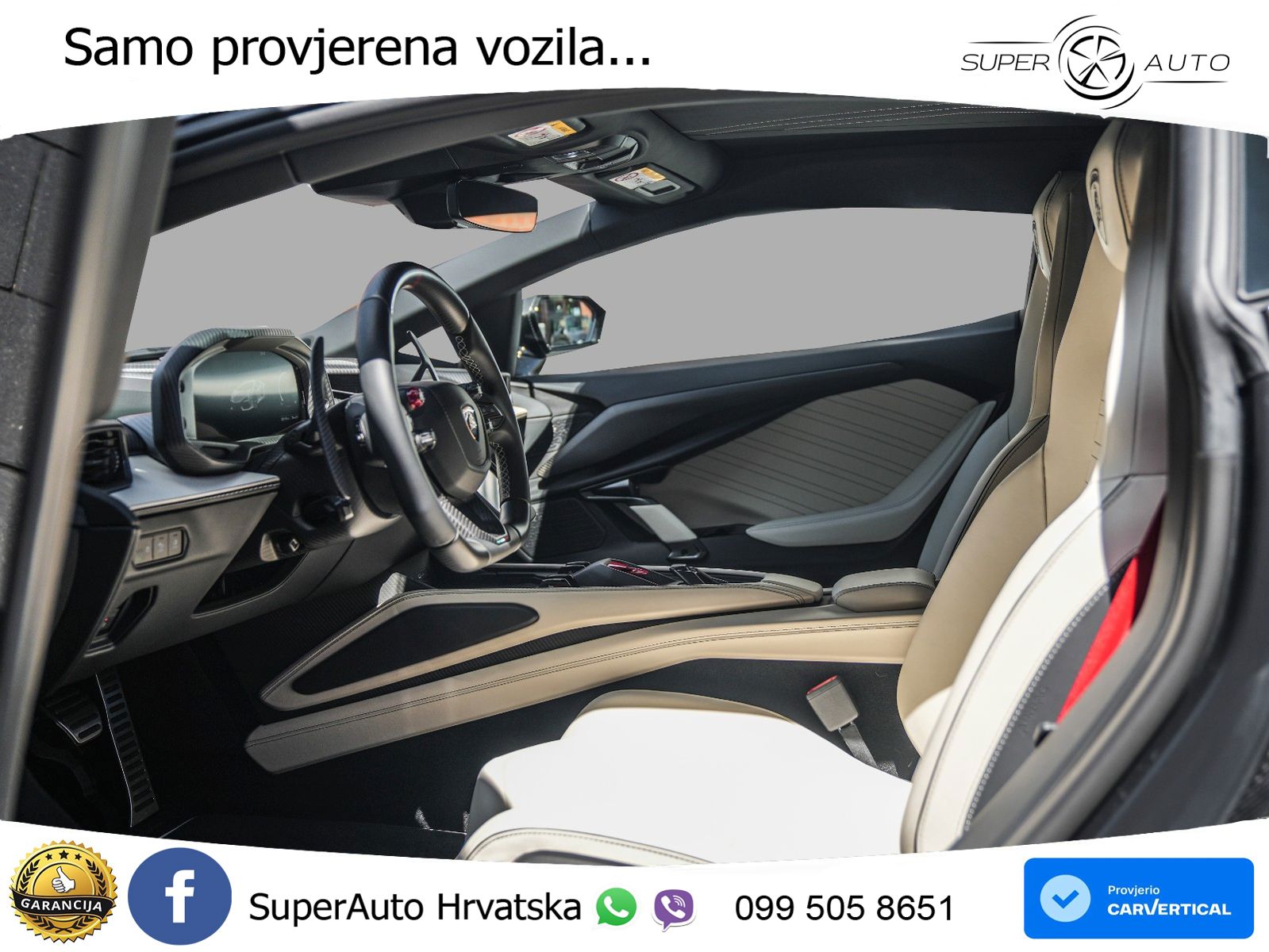 Lamborghini Revuelto 6.5 V12 (1015 KS) 4WD DCT LED+ACC