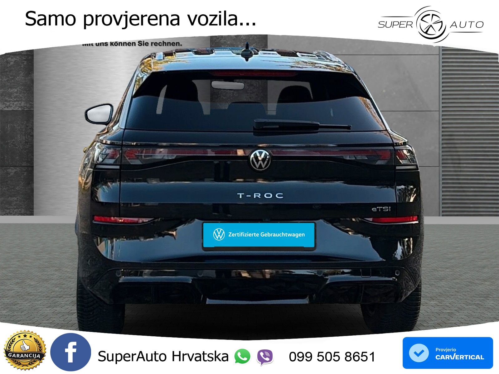Volkswagen T-Roc 1.5 eTSI (150 KS)  DSG R-Line LED+GR SJED+ACC