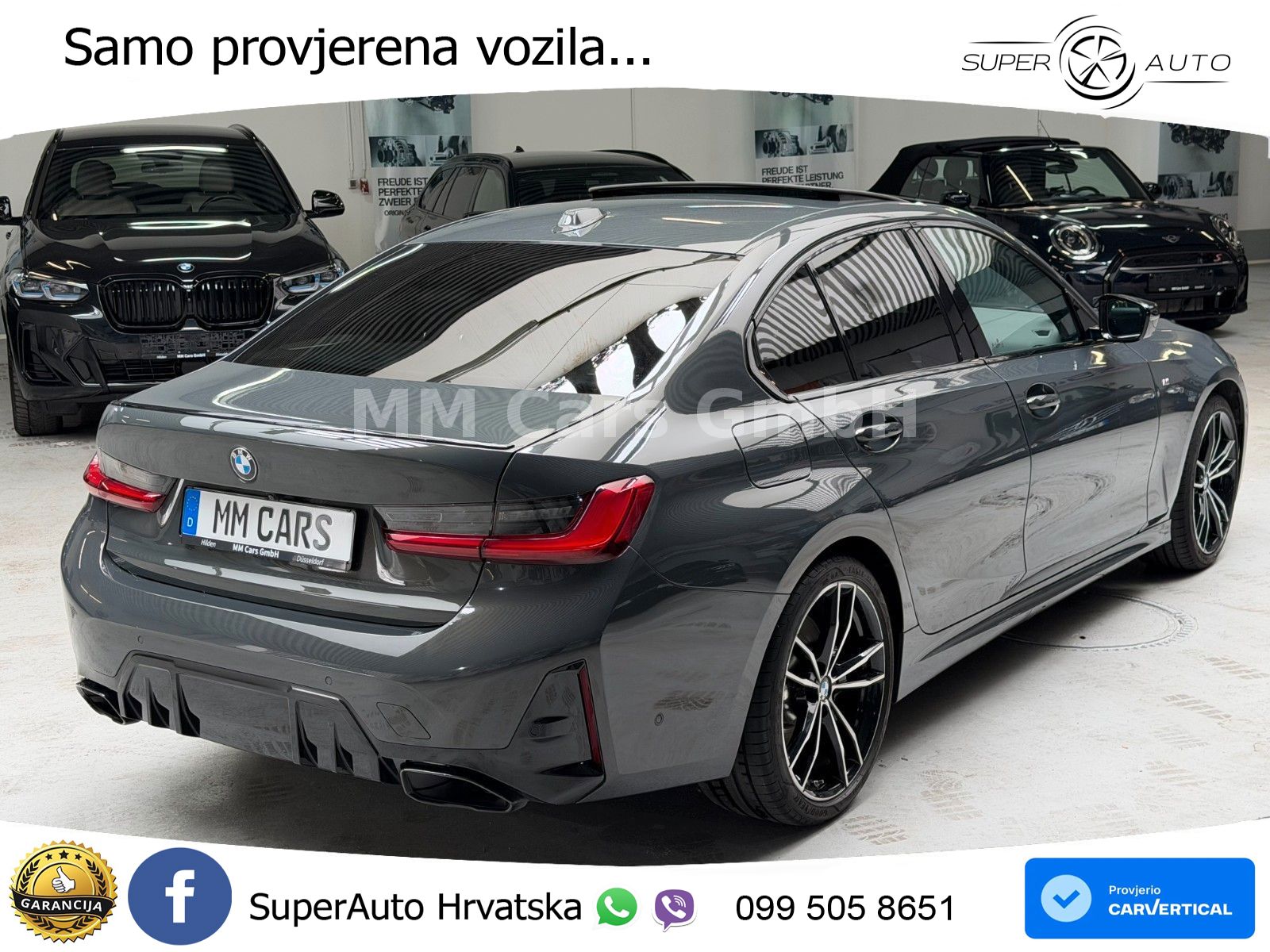 BMW 330i (245 KS) Steptronic M Sport LED+GR SJED+ACC