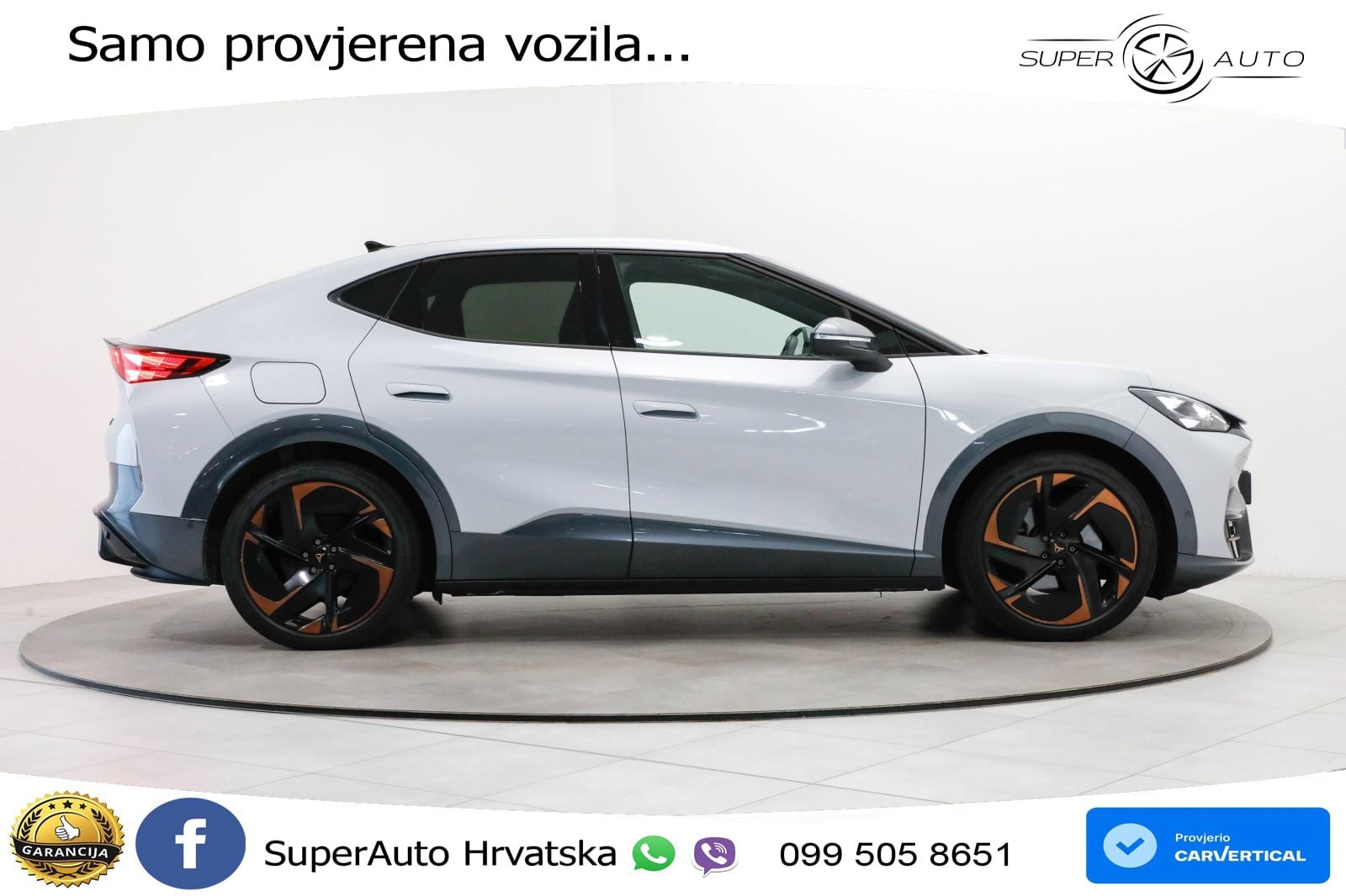 Cupra Tavascan 82 kWh (340 KS)  4WD VZ LED+GR SJED+ACC