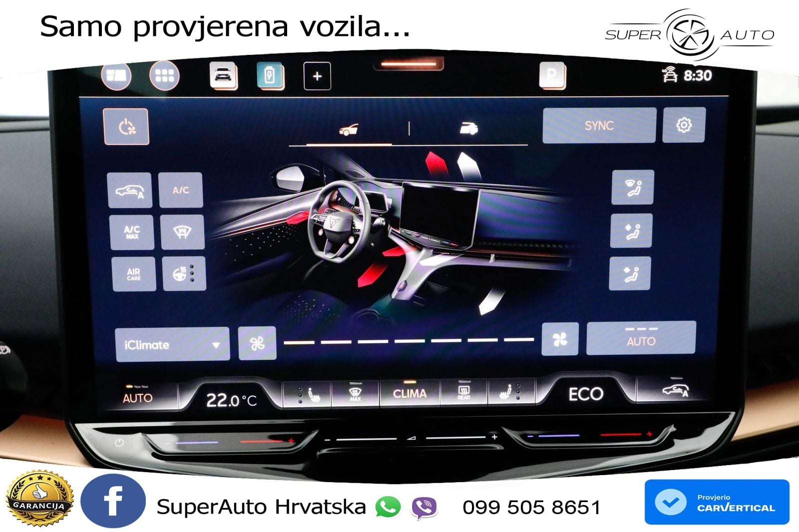 Cupra Tavascan 82 kWh (340 KS)  4WD VZ LED+GR SJED+ACC