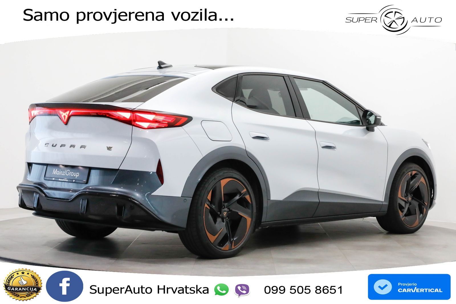 Cupra Tavascan 82 kWh (340 KS)  4WD VZ LED+GR SJED+ACC