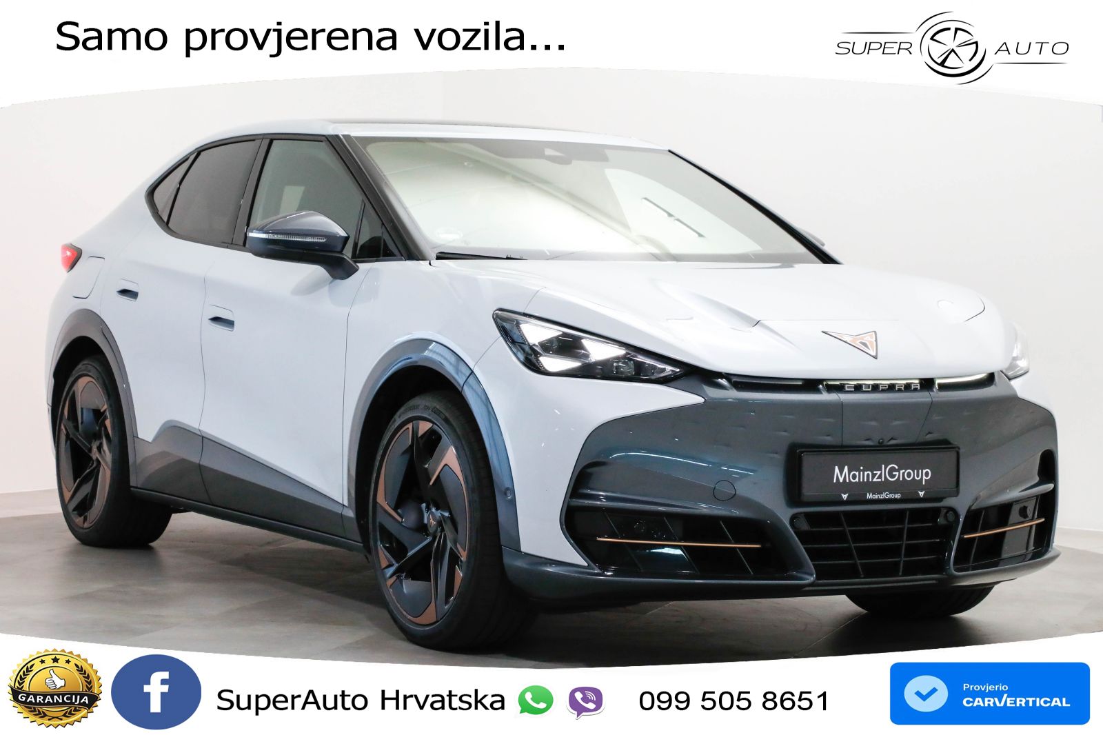 Cupra Tavascan 82 kWh (340 KS)  4WD VZ LED+GR SJED+ACC