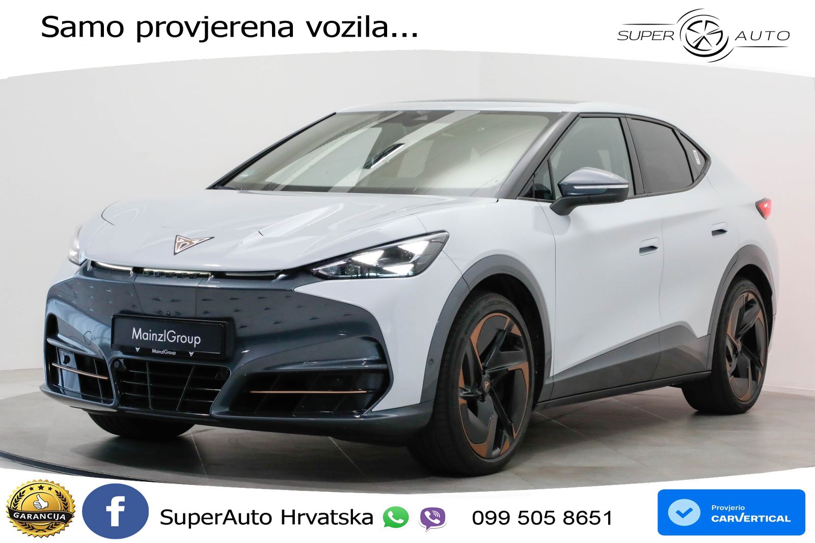 Cupra Tavascan 82 kWh (340 KS)  4WD VZ LED+GR SJED+ACC