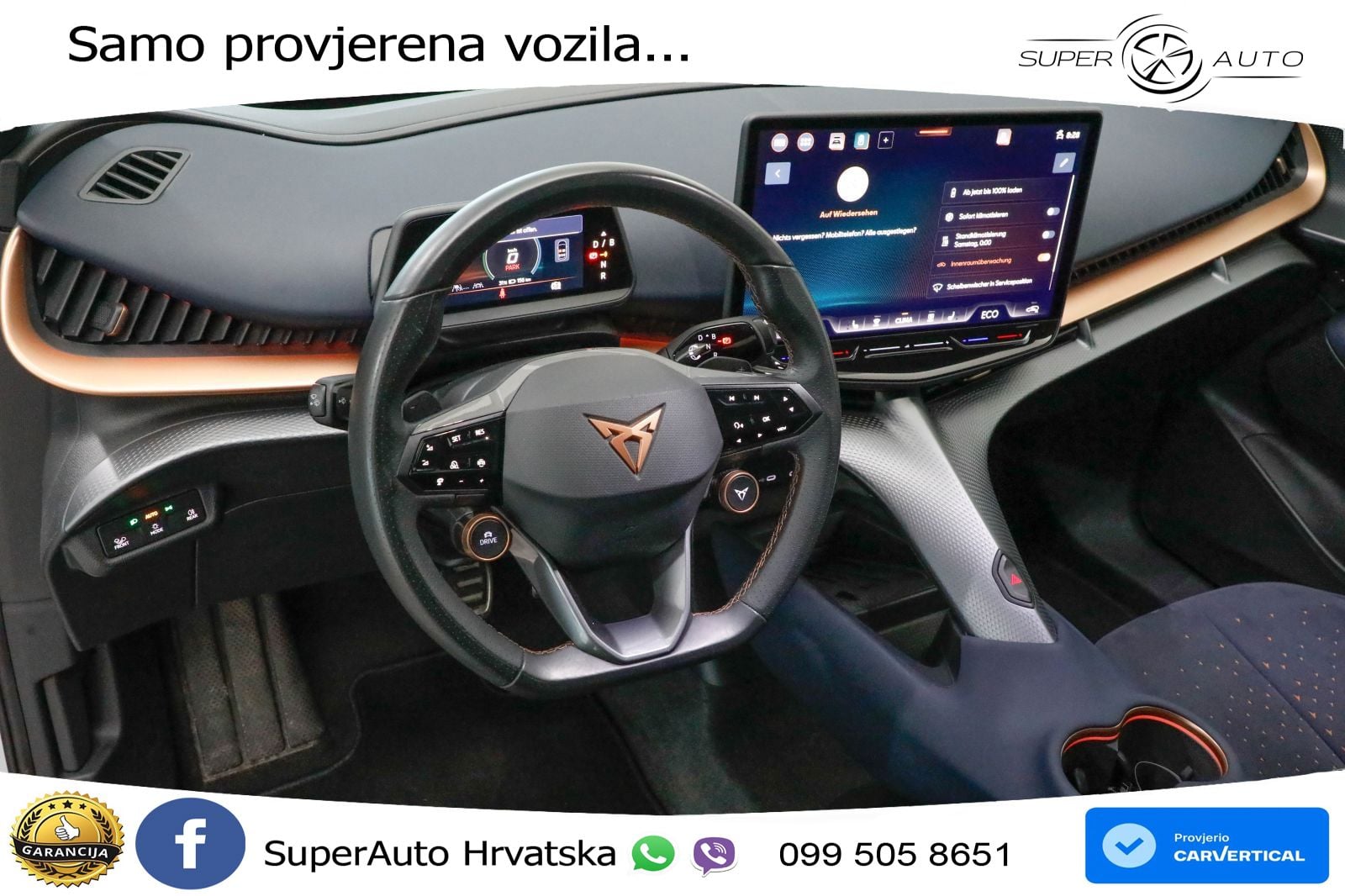 Cupra Tavascan 82 kWh (340 KS)  4WD VZ LED+GR SJED+ACC
