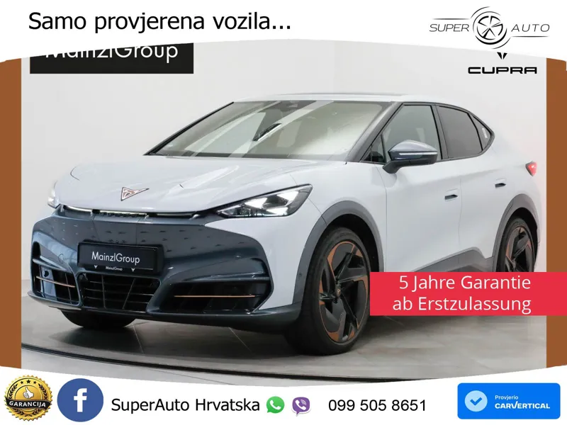 Cupra Tavascan 82 kWh (340 KS)  4WD VZ LED+GR SJED+ACC