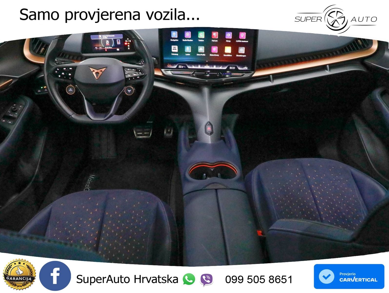 Cupra Tavascan 82 kWh (340 KS)  4WD VZ LED+GR SJED+ACC