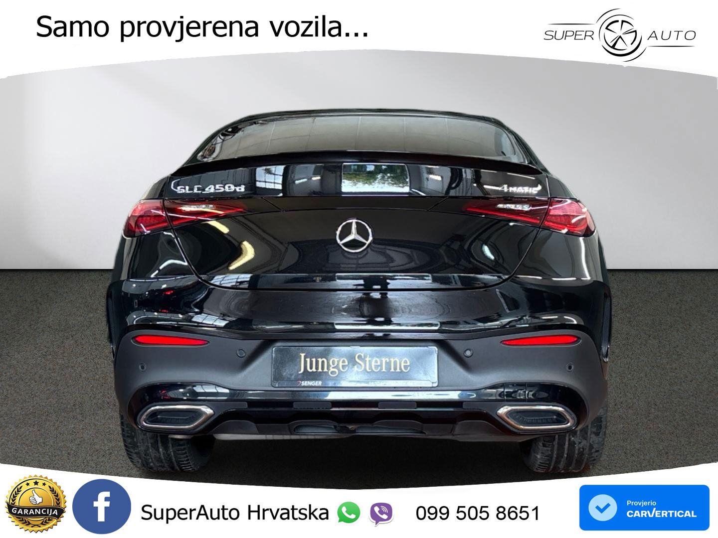 Mercedes GLC Coupe 450d (367 KS) 4MATIC 9G-TRONIC AMG LED+GR SJED+ACC