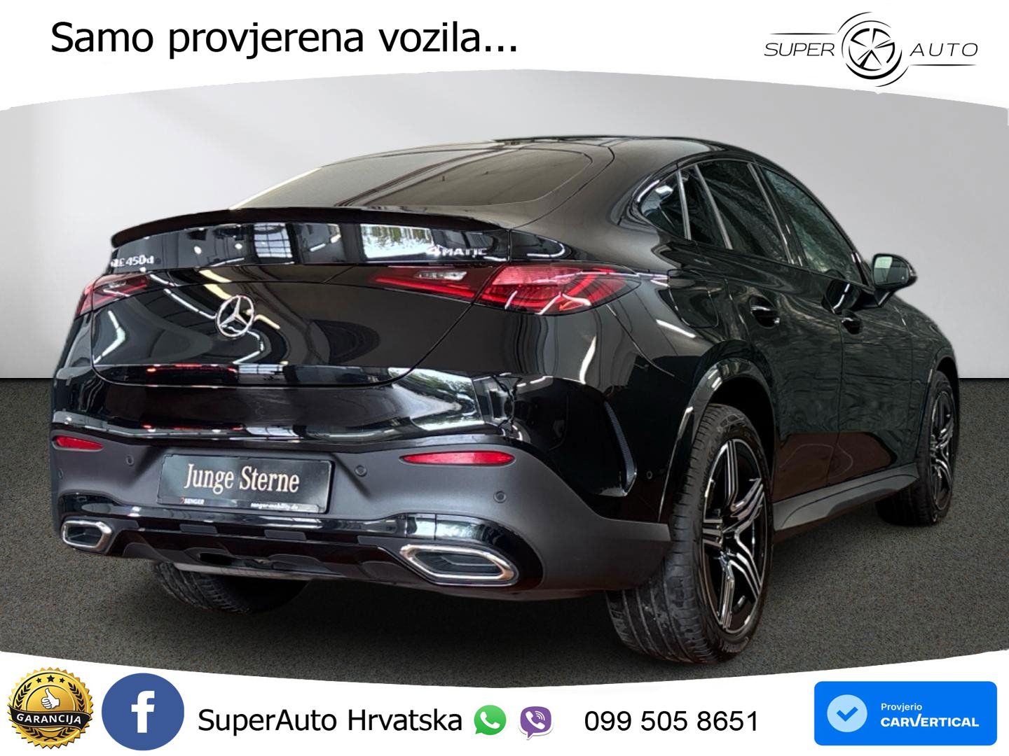 Mercedes GLC Coupe 450d (367 KS) 4MATIC 9G-TRONIC AMG LED+GR SJED+ACC