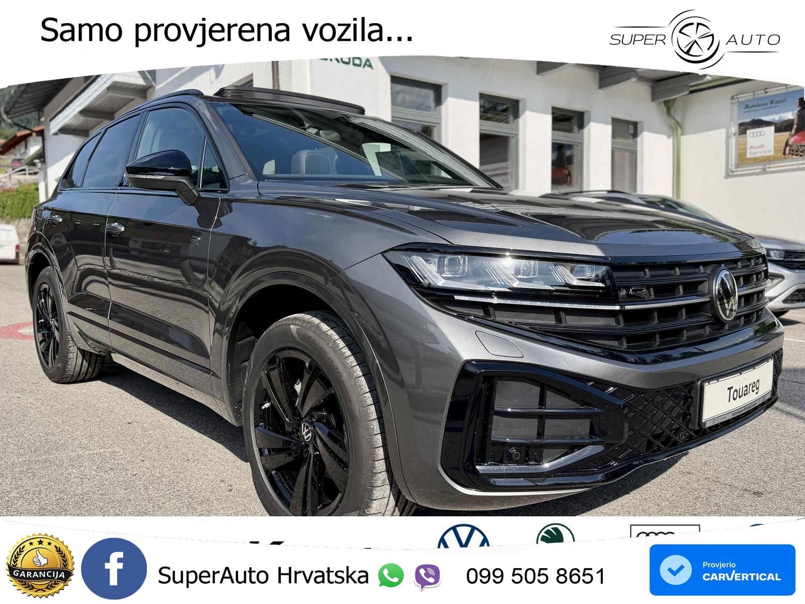 Volkswagen Touareg 3.0 V6 TDI (286 KS) 4MOTION Tiptronic LED+GR SJED+ACC