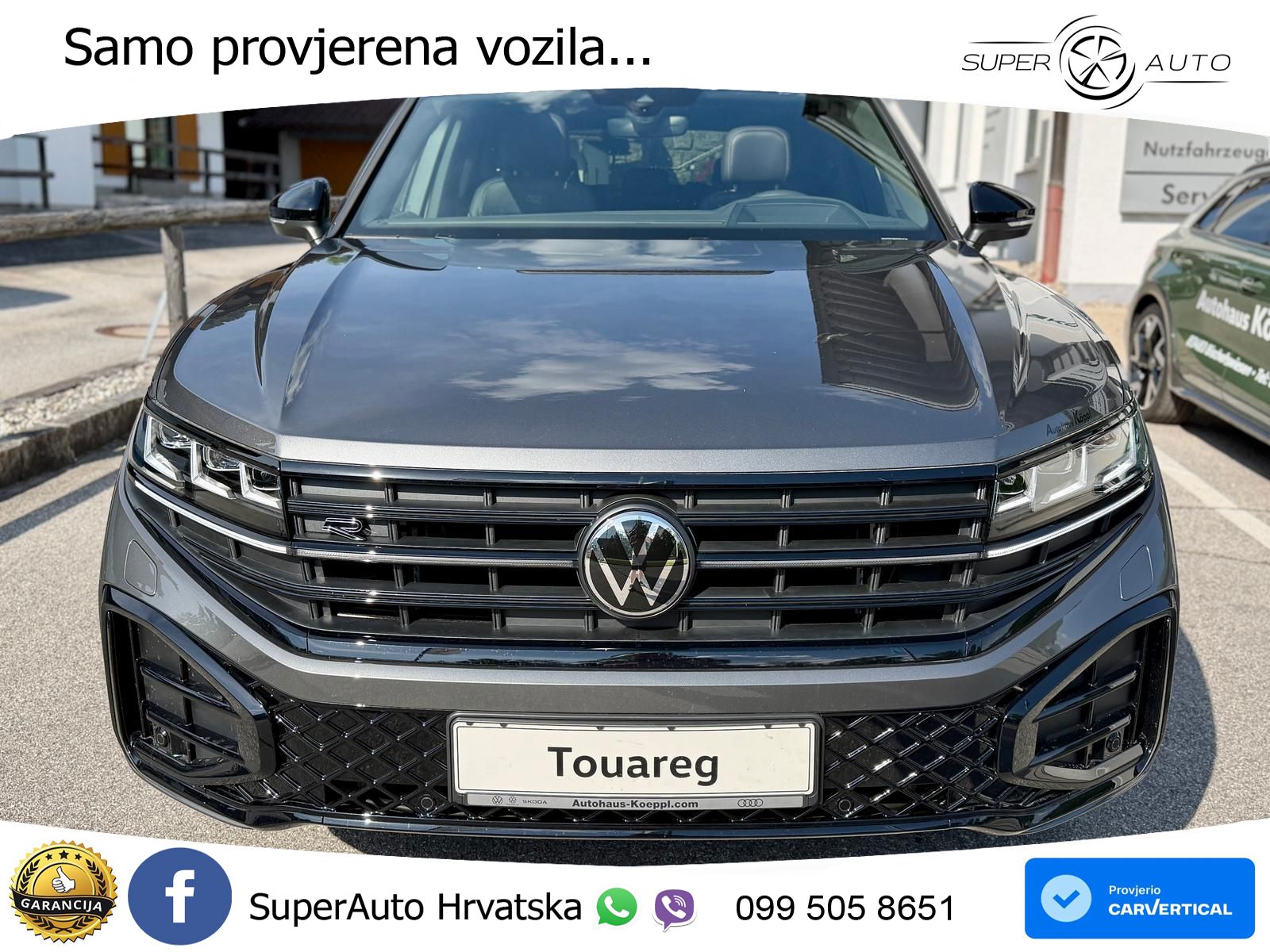 Volkswagen Touareg 3.0 V6 TDI (286 KS) 4MOTION Tiptronic LED+GR SJED+ACC