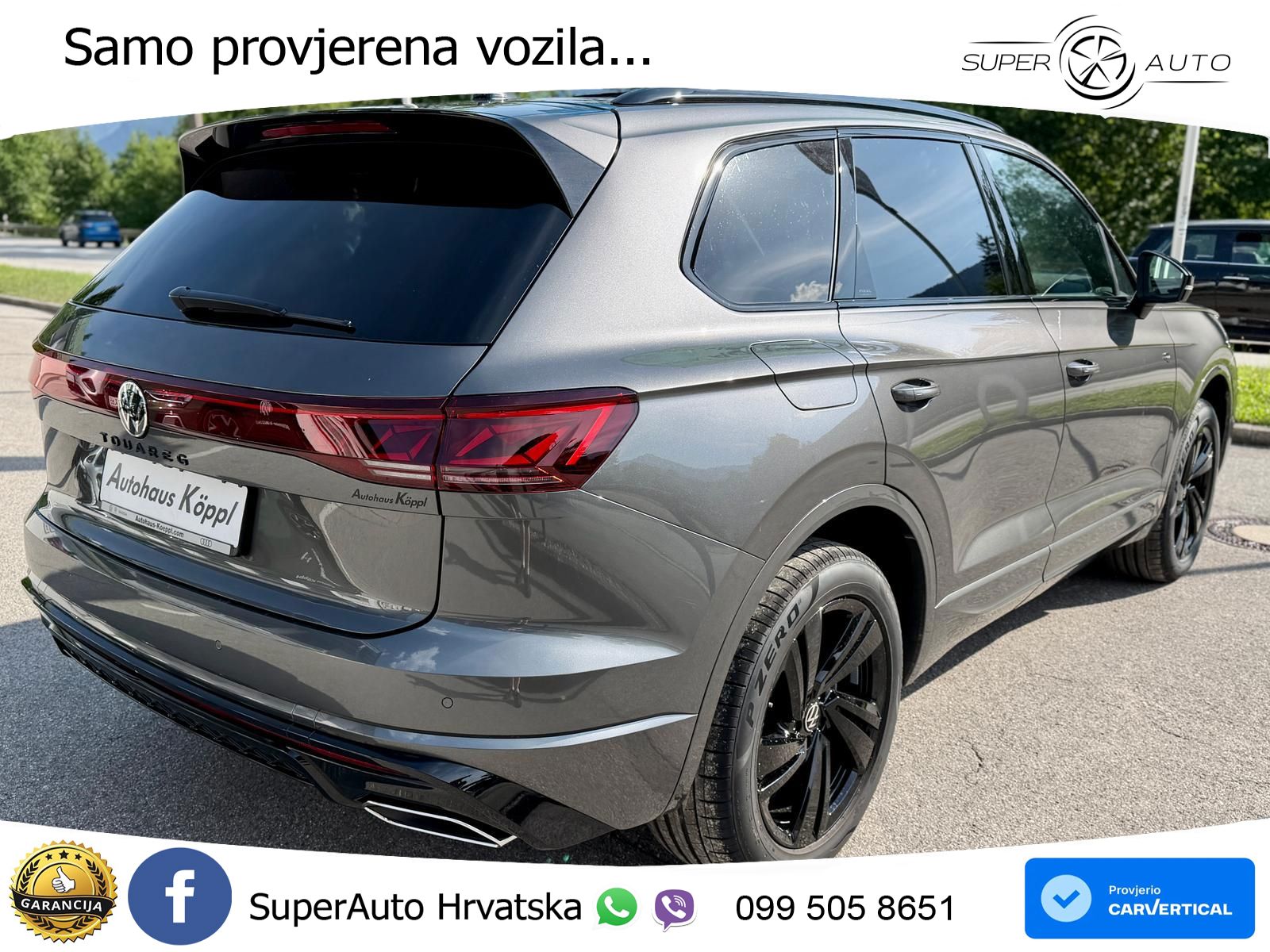 Volkswagen Touareg 3.0 V6 TDI (286 KS) 4MOTION Tiptronic LED+GR SJED+ACC