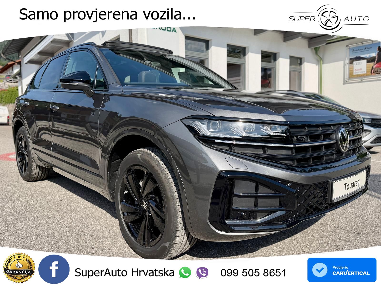 Volkswagen Touareg 3.0 V6 TDI (286 KS) 4MOTION Tiptronic LED+GR SJED+ACC