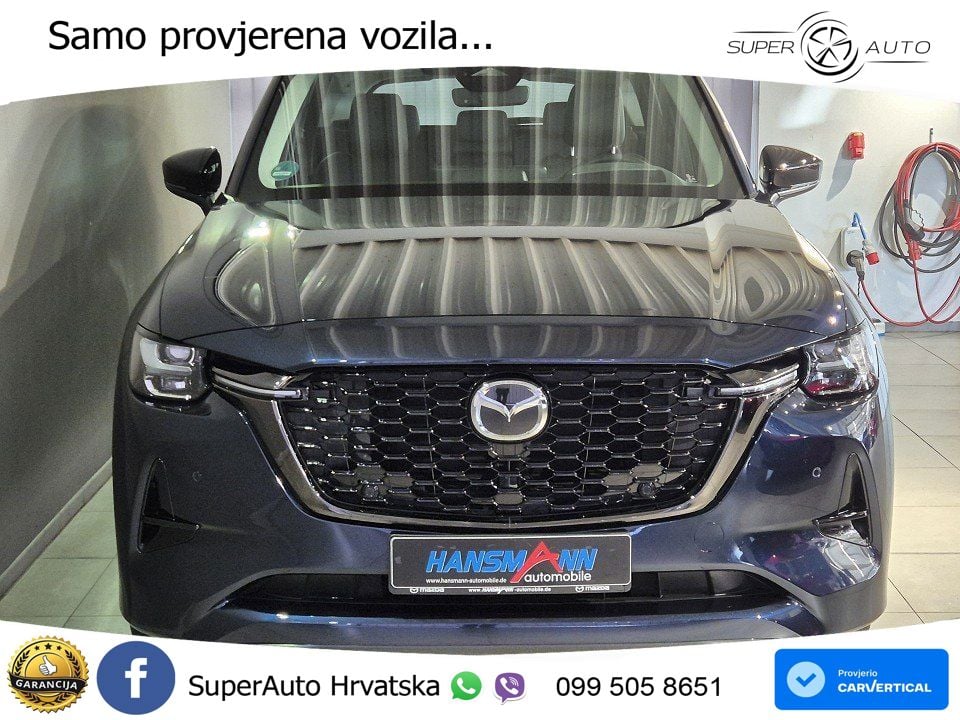 Mazda CX-60 2.5 e-Skyactiv (328 KS) AWD Automatic MATRIX+GR SJED+KAM