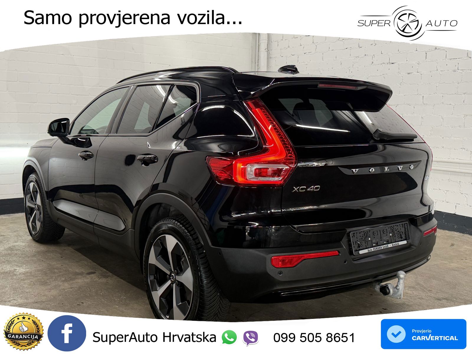 Volvo XC40 2.0 B3 163 KS Automatic LED+GR SJED+ACC