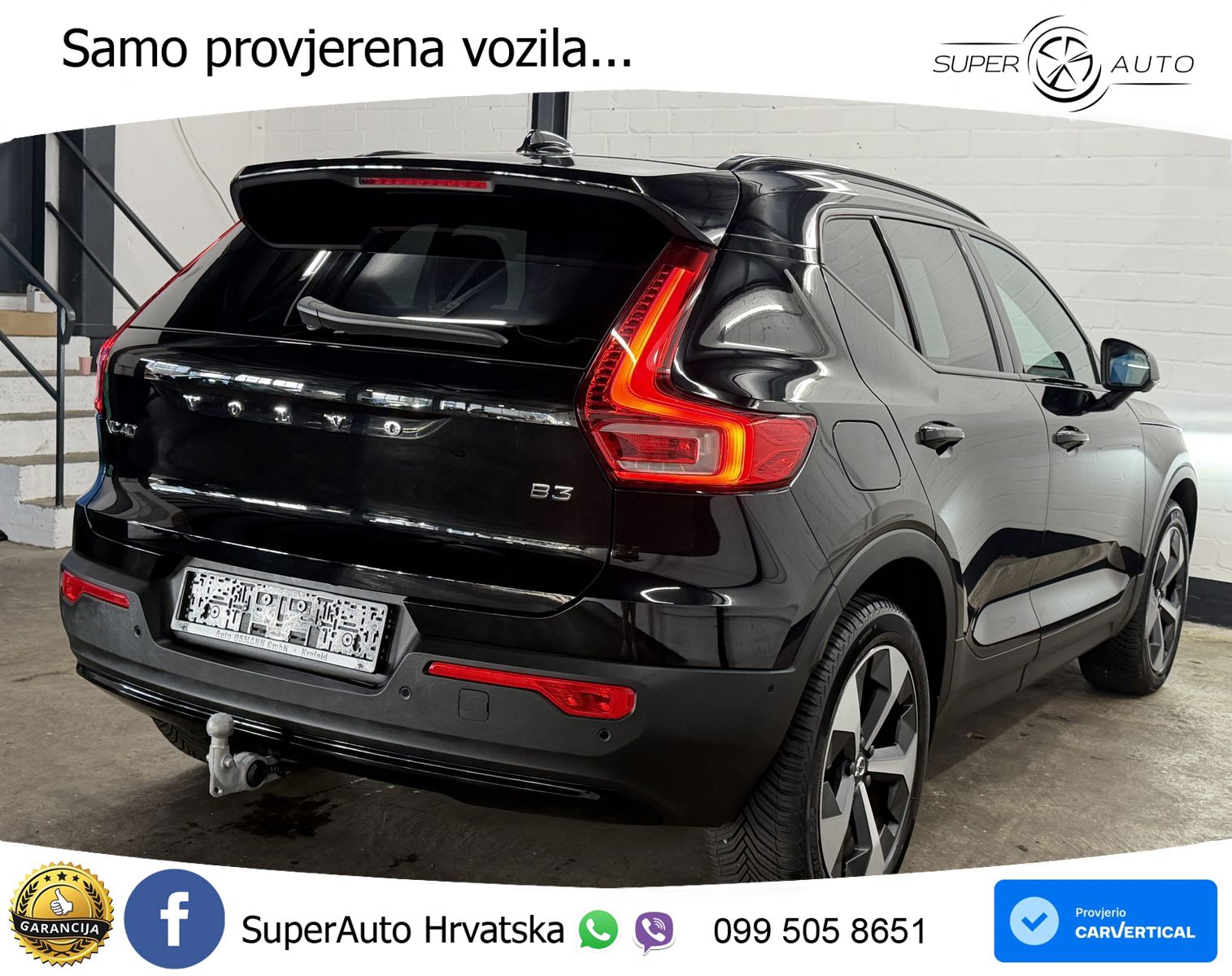Volvo XC40 2.0 B3 163 KS Automatic LED+GR SJED+ACC