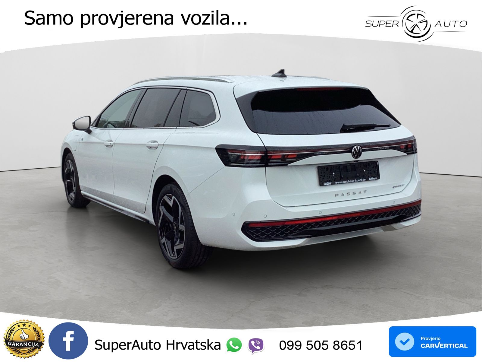 Volkswagen Passat Variant 1.5 TSI (272 KS) eHybrid DSG R-Line LED+GR SJED+ACC