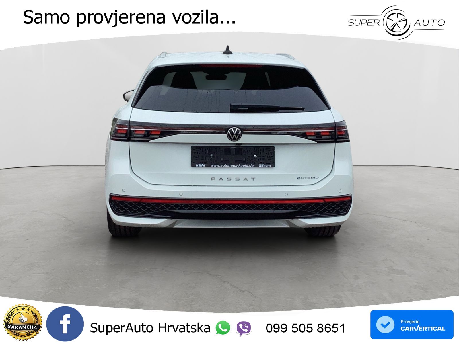 Volkswagen Passat Variant 1.5 TSI (272 KS) eHybrid DSG R-Line LED+GR SJED+ACC