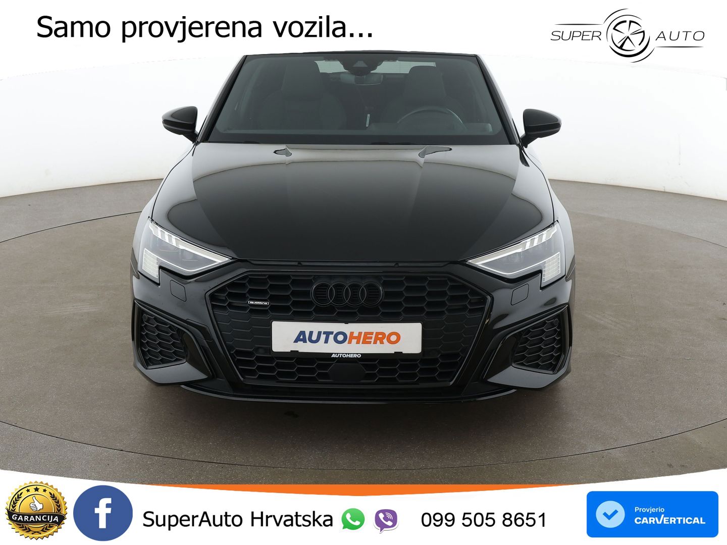 Audi A3 40 TFSI (190 KS) quattro S tronic S line LED+GR SJED+ACC