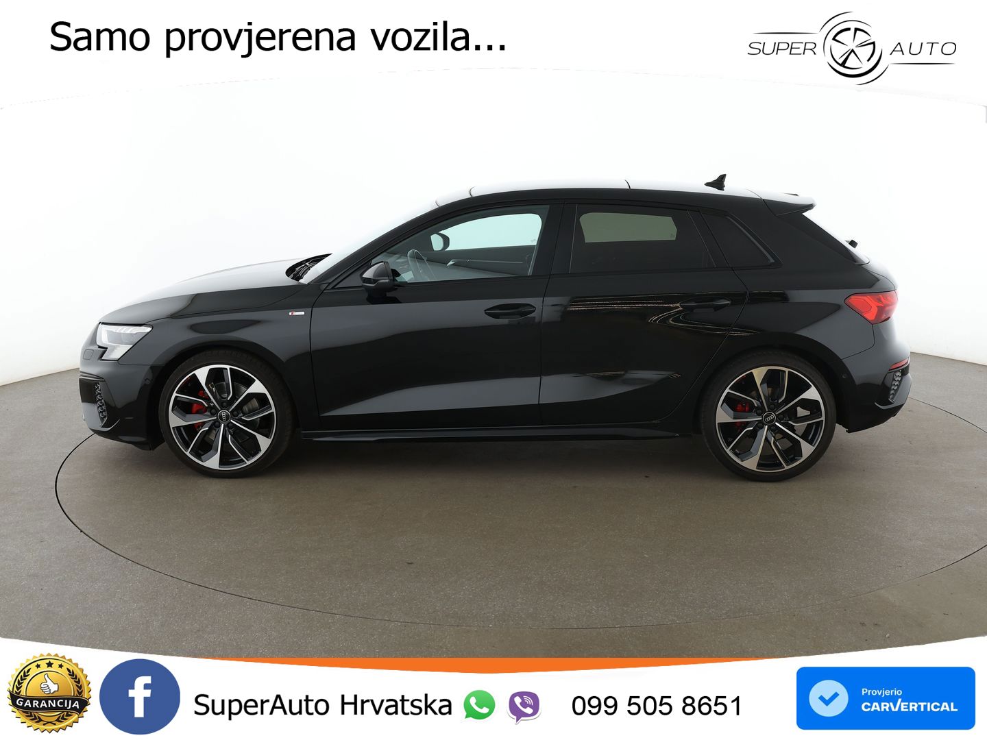 Audi A3 40 TFSI (190 KS) quattro S tronic S line LED+GR SJED+ACC