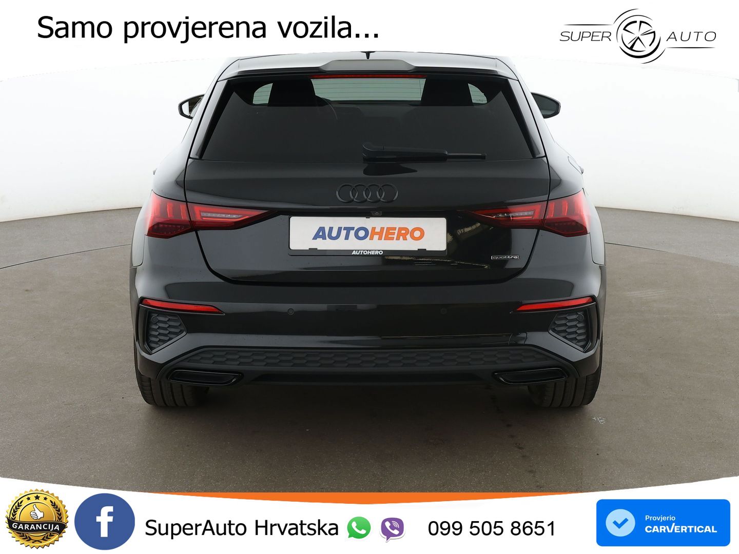 Audi A3 40 TFSI (190 KS) quattro S tronic S line LED+GR SJED+ACC
