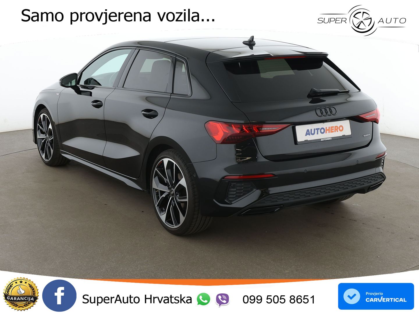 Audi A3 40 TFSI (190 KS) quattro S tronic S line LED+GR SJED+ACC