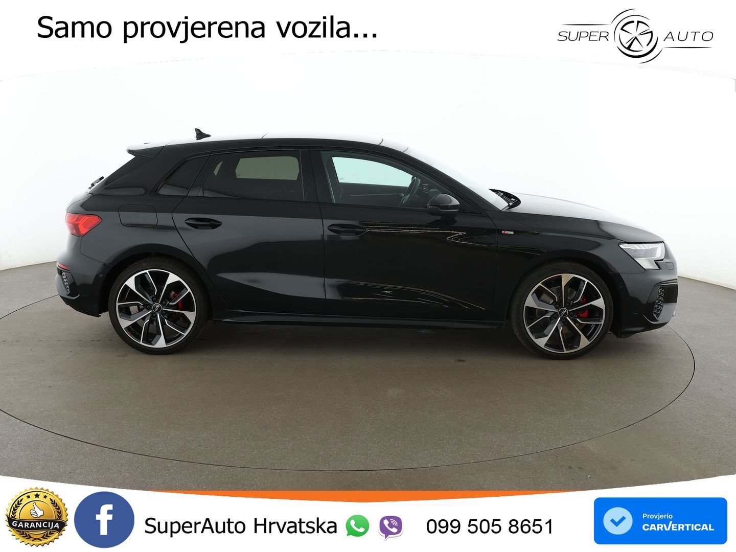 Audi A3 40 TFSI (190 KS) quattro S tronic S line LED+GR SJED+ACC