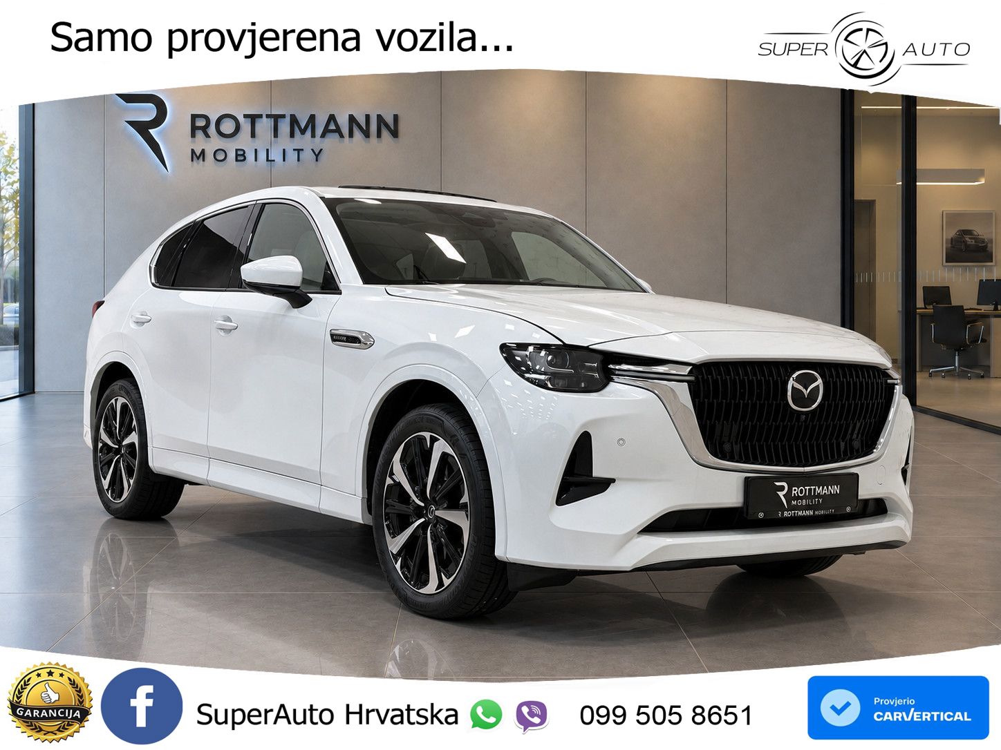 Mazda CX-60 3.3 e-Skyactiv D (200 KS) Automatic MATRIX+GR SJED+KAM