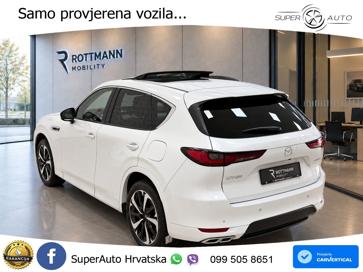 Mazda CX-60 3.3 e-Skyactiv D (200 KS) Automatic MATRIX+GR SJED+KAM