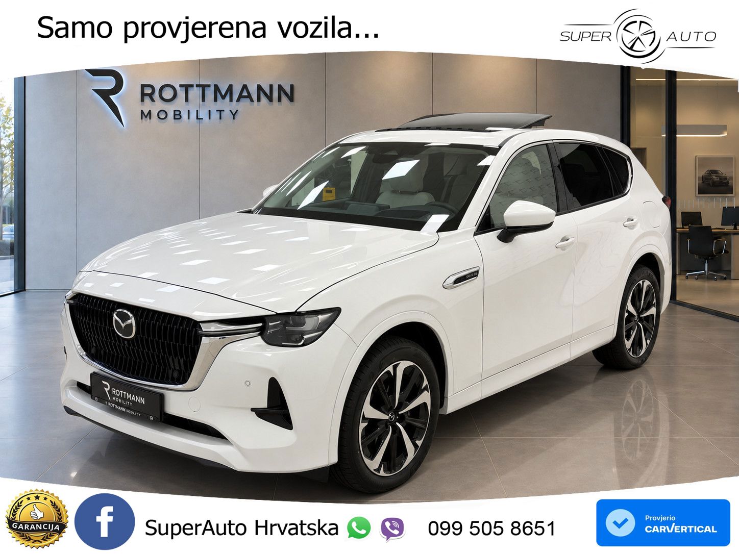 Mazda CX-60 3.3 e-Skyactiv D (200 KS) Automatic MATRIX+GR SJED+KAM