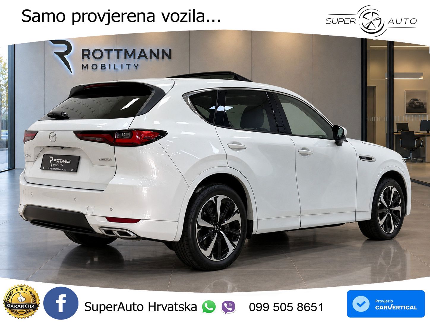 Mazda CX-60 3.3 e-Skyactiv D (200 KS) Automatic MATRIX+GR SJED+KAM
