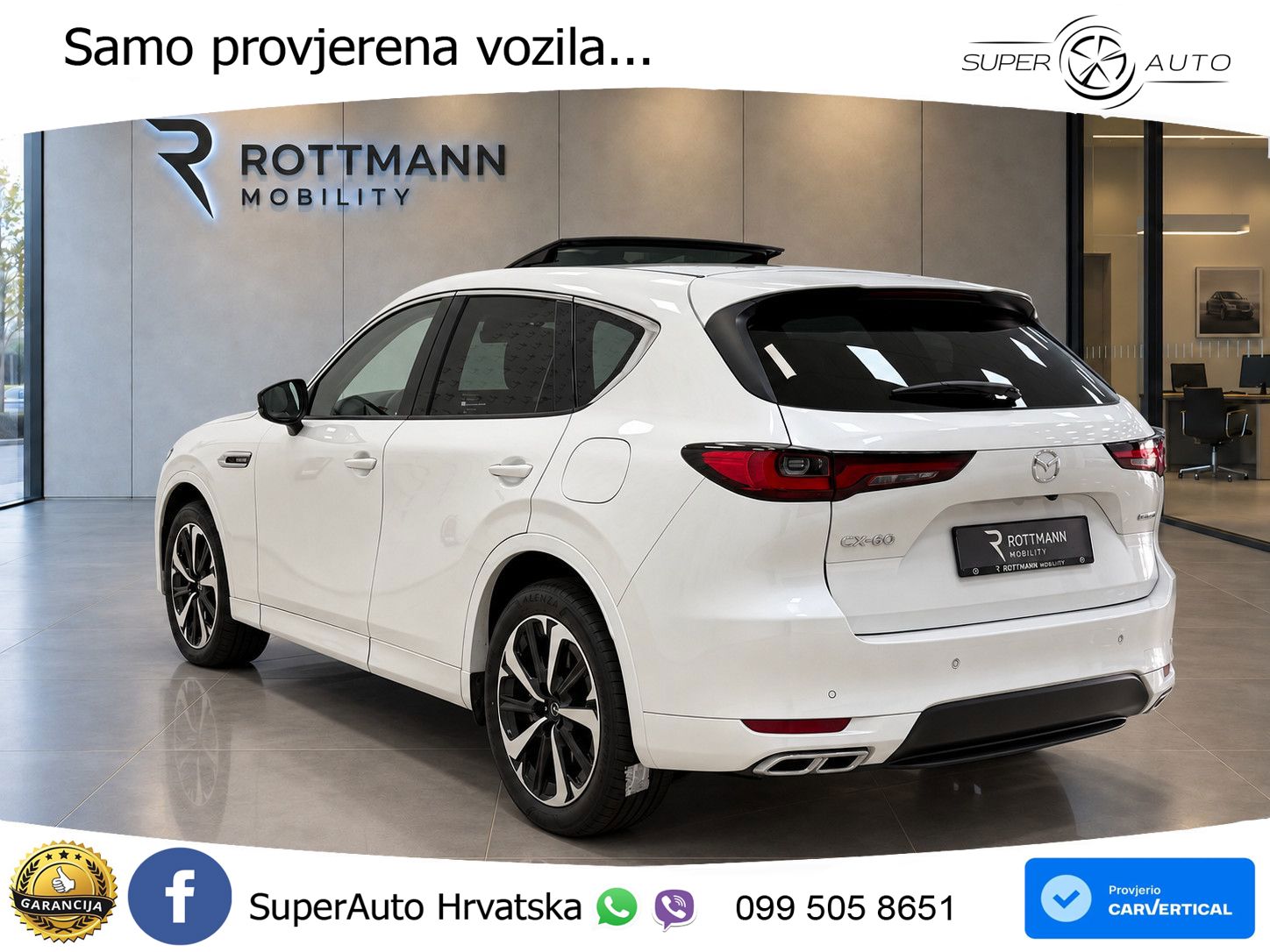 Mazda CX-60 3.3 e-Skyactiv D (200 KS) Automatic MATRIX+GR SJED+KAM