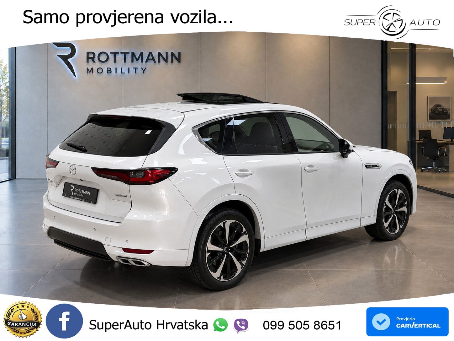 Mazda CX-60 3.3 e-Skyactiv D (200 KS) Automatic MATRIX+GR SJED+KAM