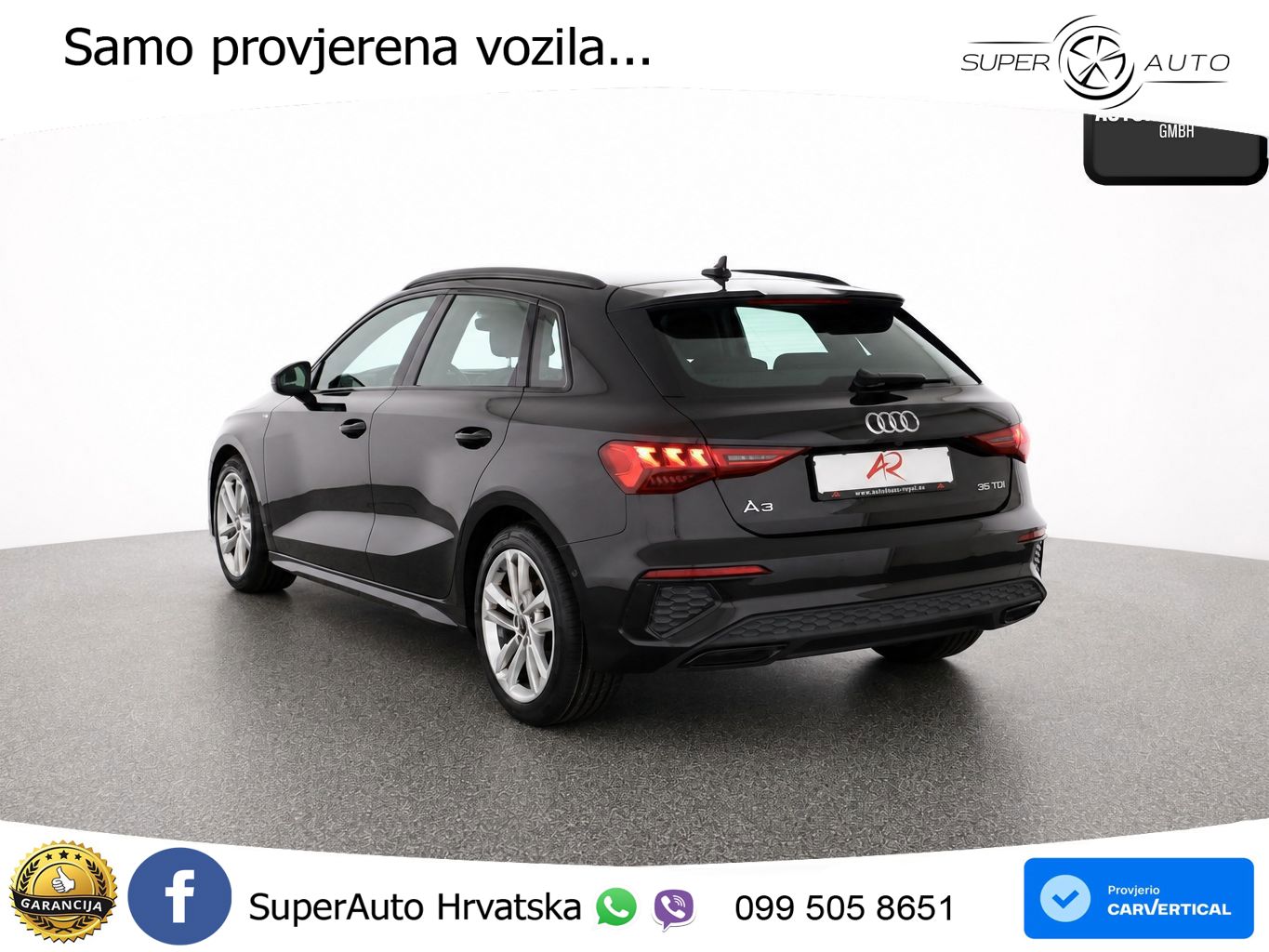 Audi A3 35 TDI (150 KS) S tronic S line