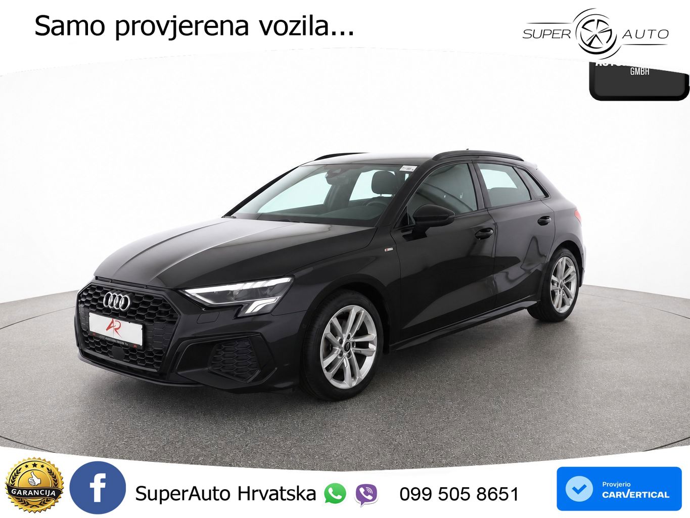 Audi A3 35 TDI (150 KS) S tronic S line