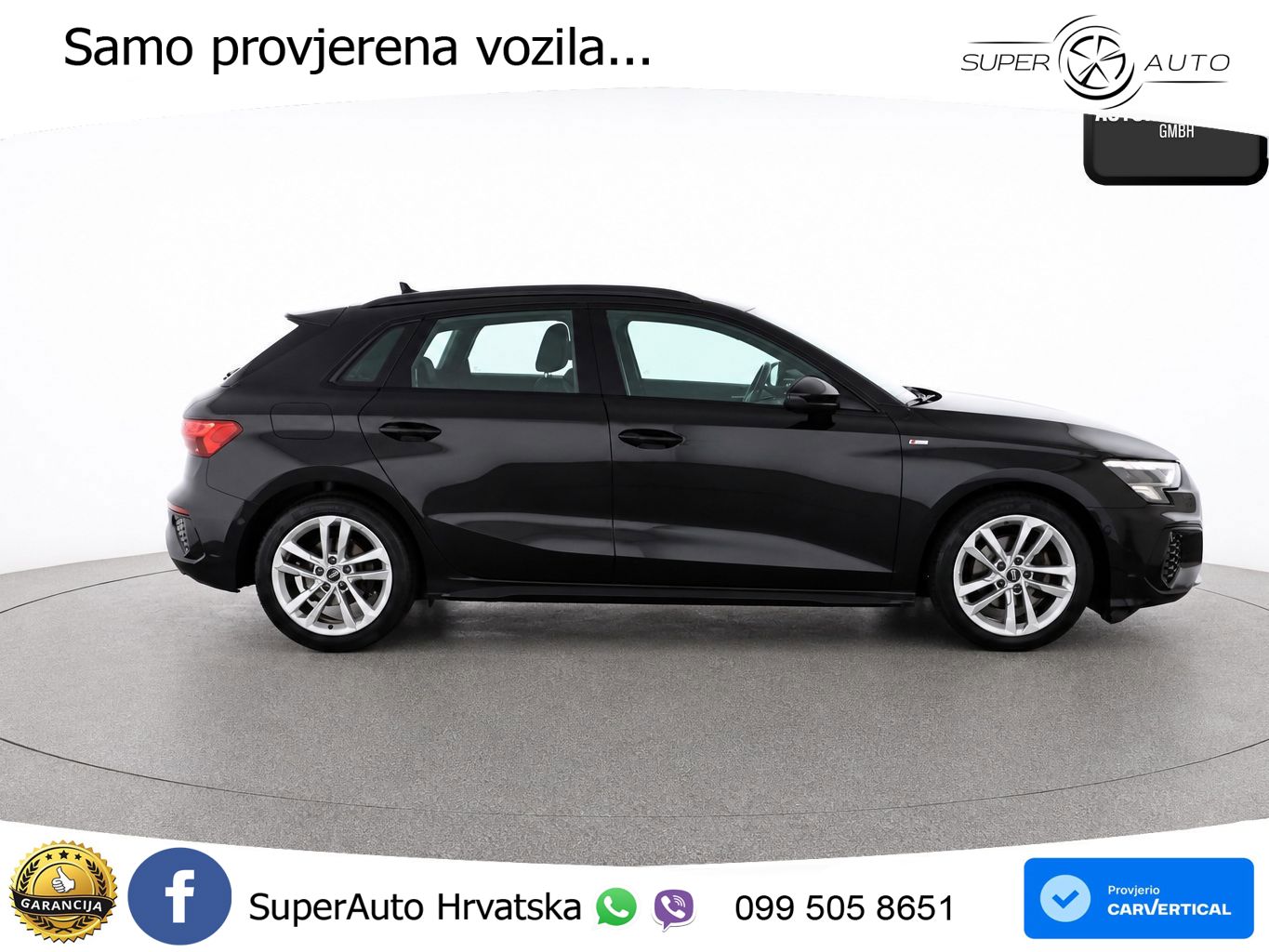 Audi A3 35 TDI (150 KS) S tronic S line