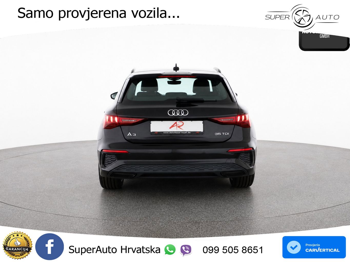 Audi A3 35 TDI (150 KS) S tronic S line