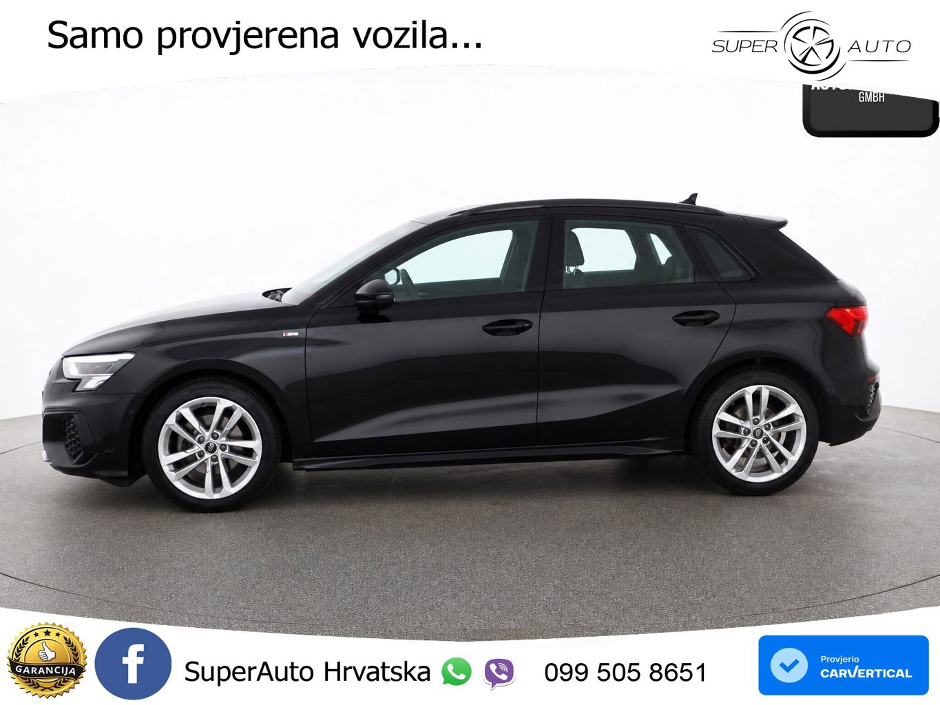 Audi A3 35 TDI (150 KS) S tronic S line