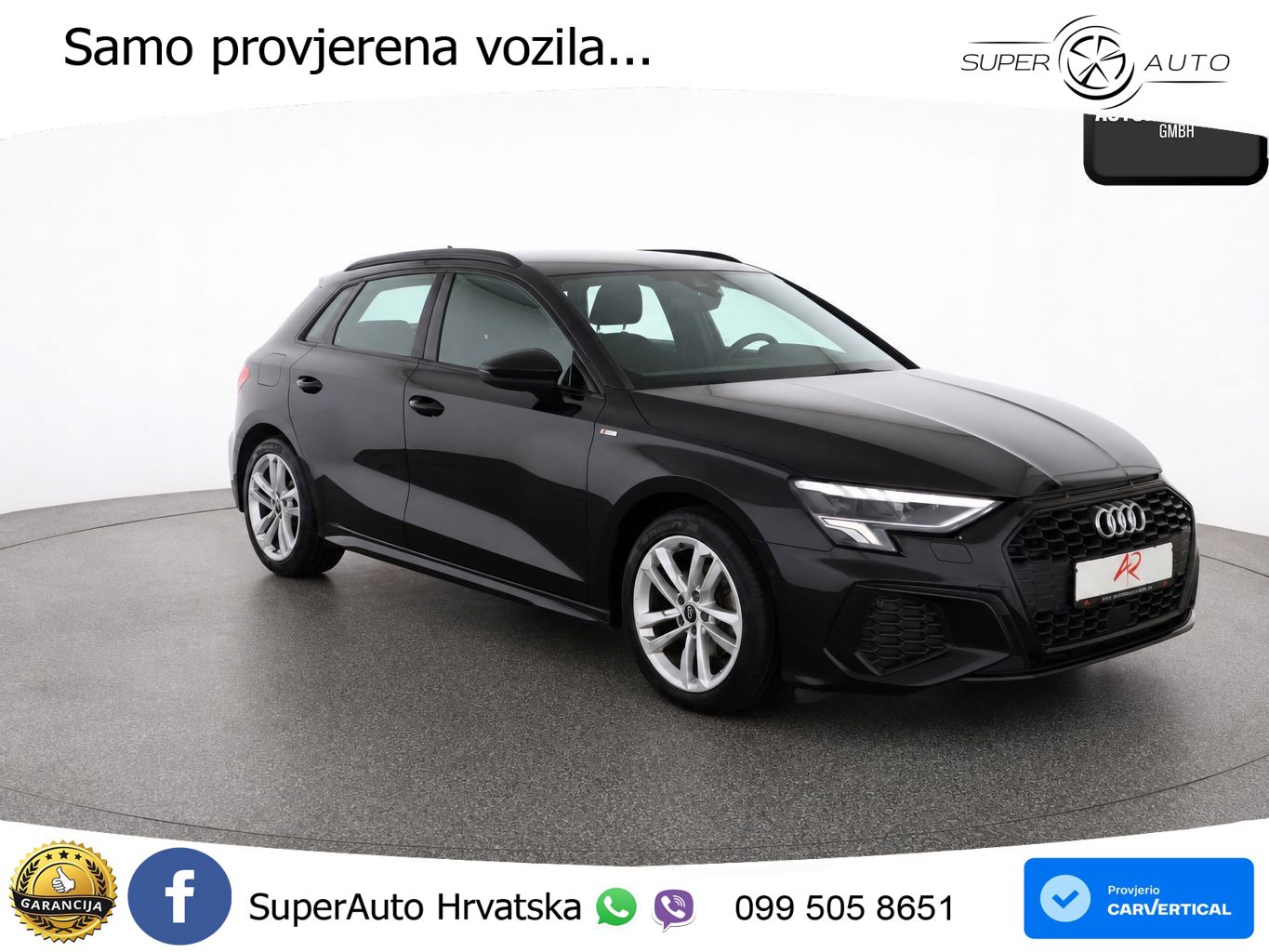 Audi A3 35 TDI (150 KS) S tronic S line