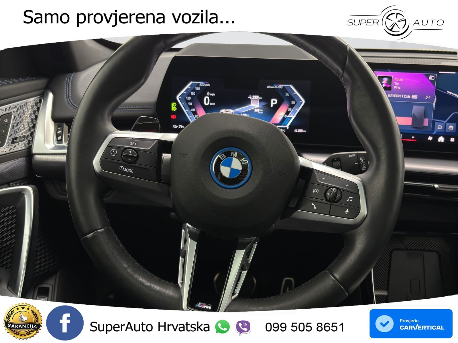 BMW iX1 68 kWh (313 KS) xDrive30 M Sport LED+GR SJED+ACC