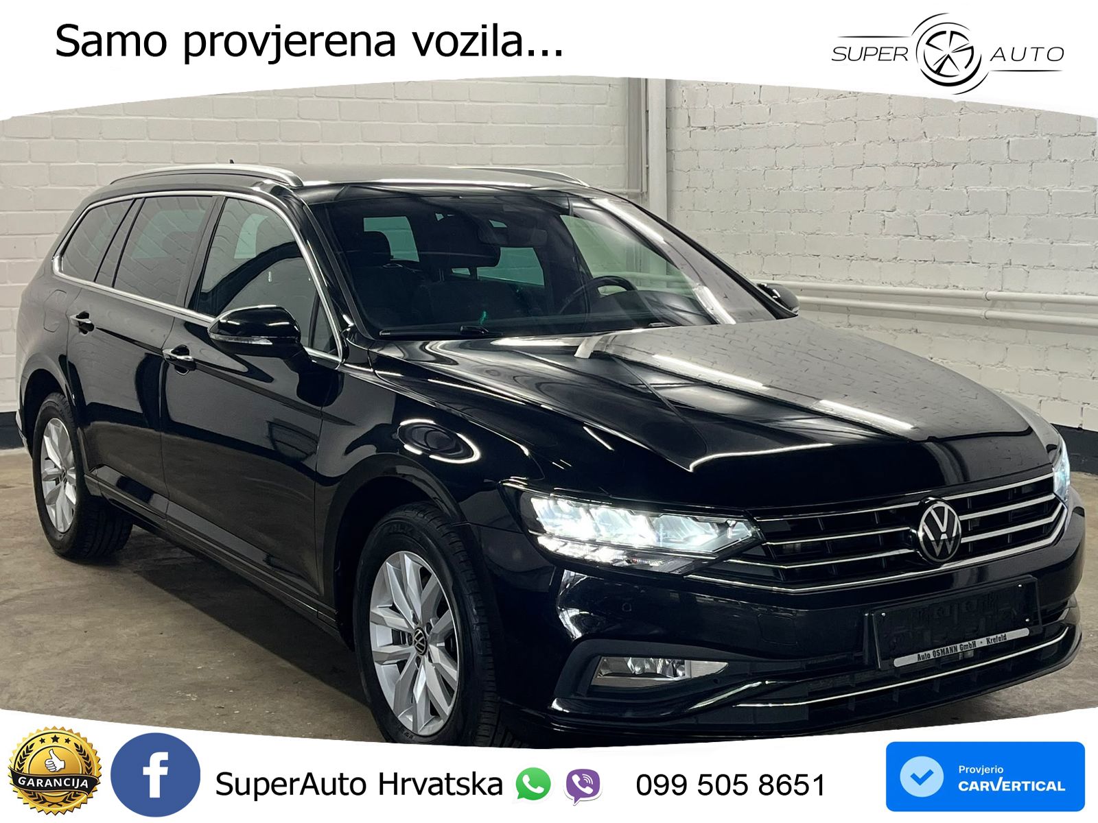 Volkswagen Passat Variant 2.0 TDI (200 KS) 4MOTION DSG Business LED+GR SJED+ACC